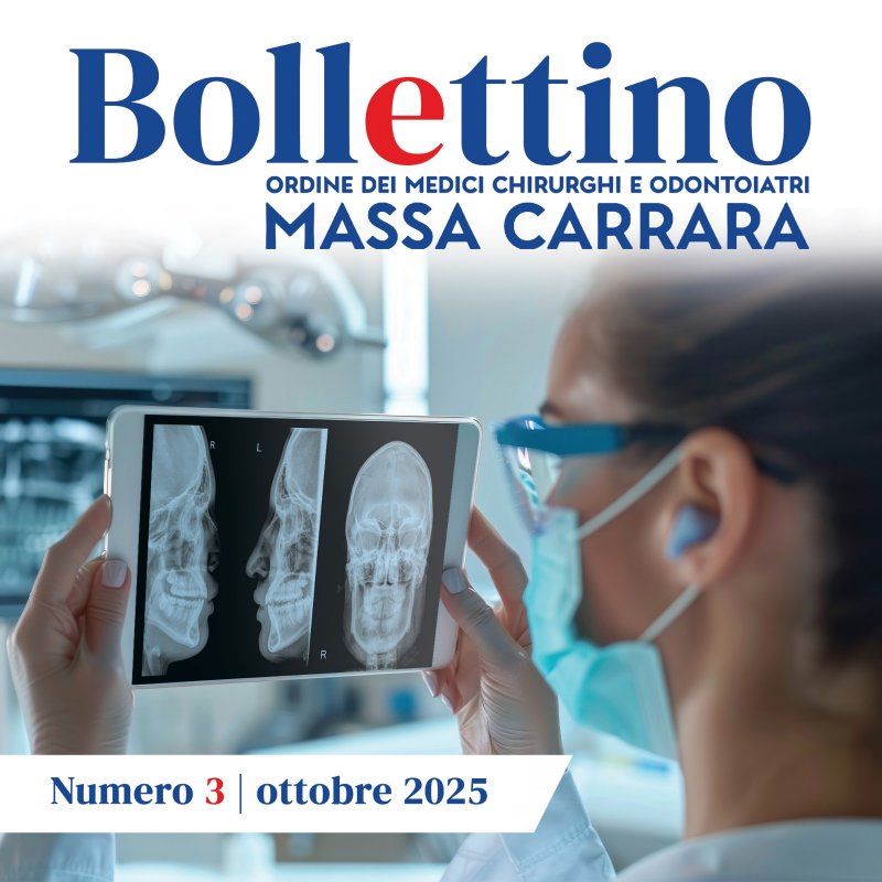 Clicca per accedere all'articolo Bollettino OMCeO Massa Carrara - Numero 3 - Ottobre 2025