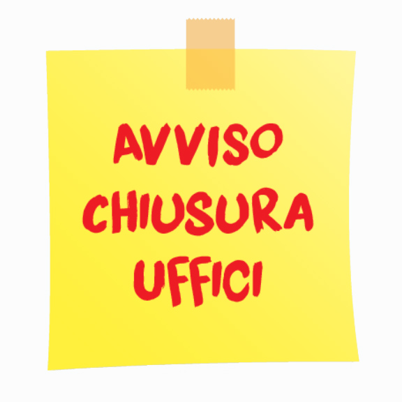 Clicca per accedere all'articolo Chiusura uffici